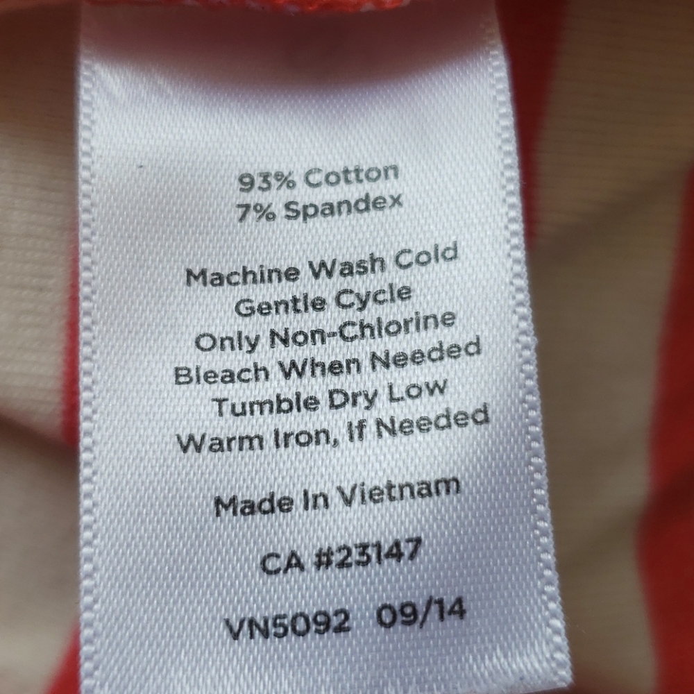Talbots Striped Weekend Tee - Picture 5 of 5